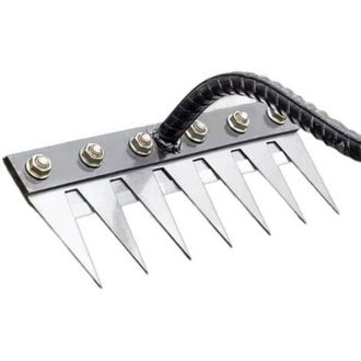 OEM Cortac&eacute;sped Crezuo Para Desherbar Suelos Sueltos, 7 P&uacute;as Met&aacute;licas, Multiusos, C&eacute;sped Endurecido, Regalos De Jardiner&iacute;a, Removedor De Maleza, Duradero