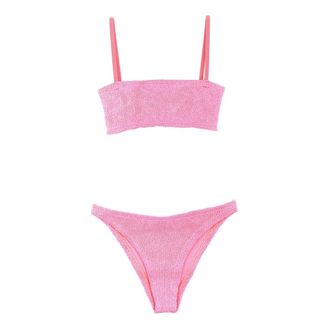 Hunza G Gigi Bikini - female - Hunza G - Bikinis - Pink - ONE SIZE - Swimwear