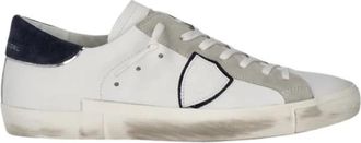 Philippe Model Prsx Sneakers - Heren - Sneakers - Wit - 41 EU - Leer - Schoenen