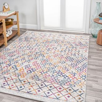 Jonathan Y Designs Arta Moroccan Vintage Geometric Area Rug