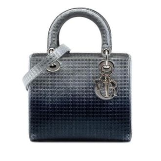 Dior Pre-owned Leather dior-bags - Dames - Pre-owned - Grijs - Maat: ONE Size Leer