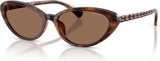 Ralph Lauren Zonnebrillen - Dames - Zonnebrillen - Bruin - 56 MM - Accessoires