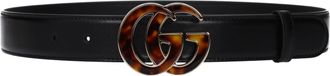 Gucci Marmont Damess Riem Leer Zwart
