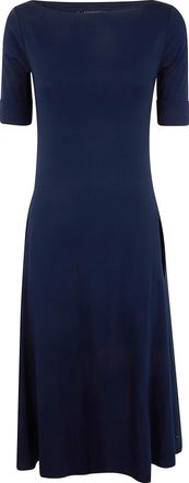 Ralph Lauren Munzie Elbow Sleeves Day Dress