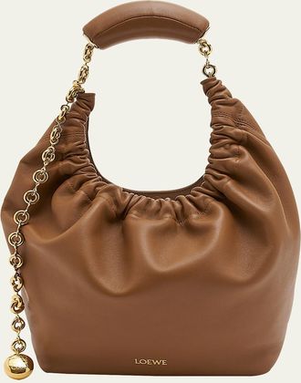 Loewe Squeeze Small Shoulder Bag in Napa Leather