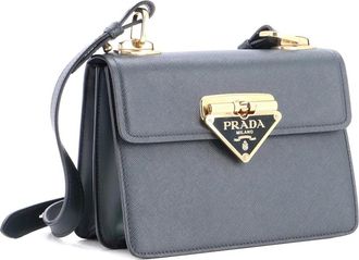 Prada Borsa a tracolla Symbole piccola - Verde