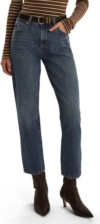 Favorite Daughter The Dot High Waist Ankle Straight Leg Jeans in Vintage Campbell at Nordstrom, Size 23