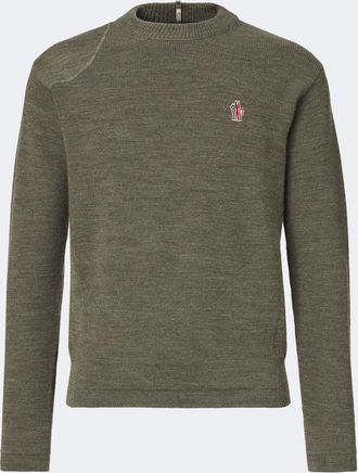 Moncler Logo virgin wool sweater