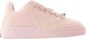 Burberry Fabric Sneakers - Dames - Sneakers - Roze - 35 EU - Katoen - Schoenen