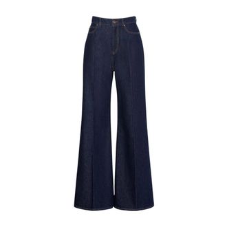 Max Mara Pantalon Tejano Oscuro - female - Weekend Max Mara - Flare Jeans - Blue - 2XS - Jeans