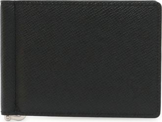 Louis Vuitton Black Noir Taiga Leather Bill Wallet (Bi-Fold) (Pre-Owned)