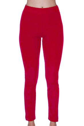 French Kyss Mid Rise Jegging In Red