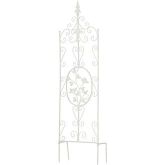 Clp Reja Outdoor De Metal Burgus Decorativa Blanco