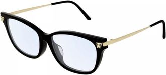 Cartier Panthere de Cartier Demo Cat Eye Ladies Eyeglasses CT0027OA 001 54