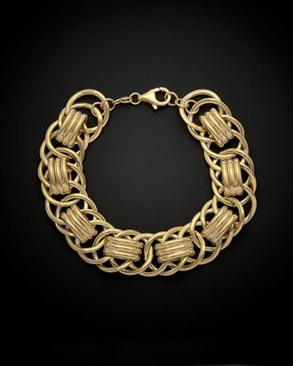 Italian Gold, Inc 14K Italian Gold Fancy Link Bracelet