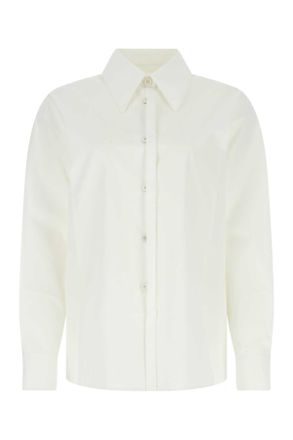 Jil Sander White Poplin Oversize Shirt