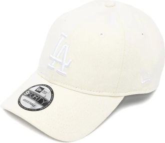 New Era logo-embroidered cap - unisex - Cotton - OS - Yellow