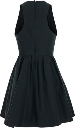 Sportmax Womens Dress Xara Black Cotton