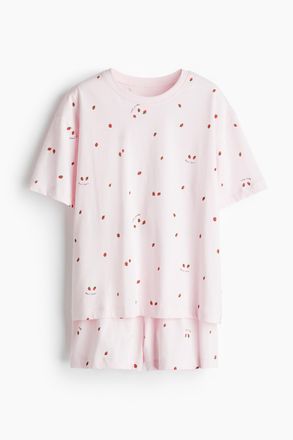H&M Bedruckter Pyjama - Pink