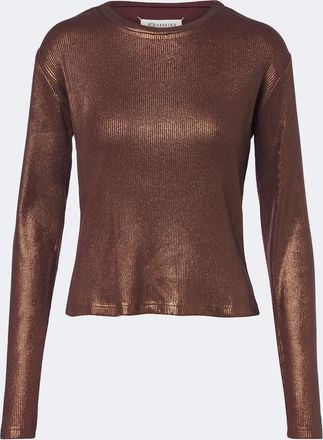 Maison Margiela Printed cotton top