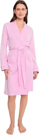 Lauren Ralph Lauren Long Sleeve Quilted Collar Robe Womens Jumpsuit & Rompers One Piece Pink : XL (US 16-18), Cotton