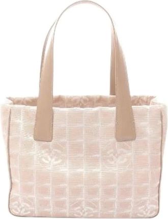 Chanel Pre-owned Tote Bags, female, Pink, Size: ONE SIZE Pre-owned Vintage Tote Bag