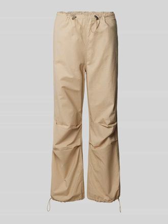 Only Baggy Fit Hose mit Tunnelz&uuml;gen Modell ECHO-LAIA in Sand, Gr&ouml;&szlig;e XS/32