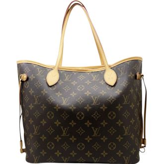 Louis Vuitton Brown Monogram Tote Bag (Pre-Owned)