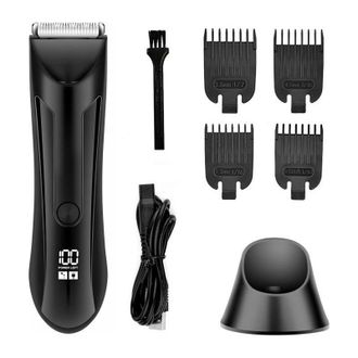 OEM Recortadora &Iacute;ntima - Recortadora &Iacute;ntima 3 En 1 Para Hombres, Resistente Al Agua Ipx7, Para Cuerpo, Axilas Y Zona P&uacute;bica, Cuchillas Resistentes Al Desg
