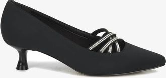 Drew Womens Bonnie Pump In Black Micro