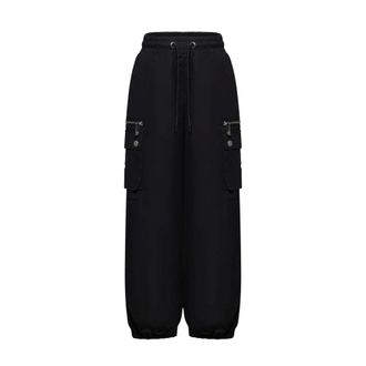 John Richmond Joggers - male - Richmond - Sweatpants - Black - 10 Y - Kids