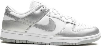 Nike Dunk Low Metallic Silver sneakers - women - Leather - 10.5 - White