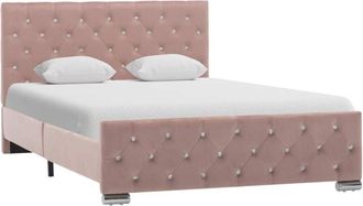 vidaXL Giroletto Grigio in Velluto 100x200 cm - Vidaxl