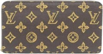 Louis Vuitton Pre-owned Wallets, female, Brown, Size: ONE SIZE Pre-owned Zippy Wallet Monogram Long Wallet