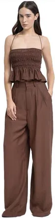 Mother of All Taylor Top in Brown at Nordstrom, Size X-Large