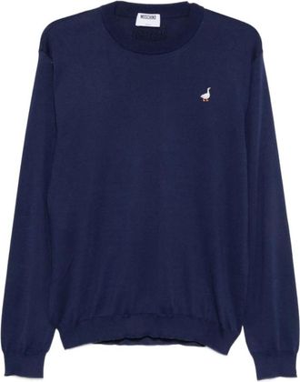 Moschino Uomo, Maglie, Blu, XL, new