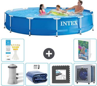 Intex Piscina Con Estructura Redonda - 366x76 Cm - 7-piezas S190