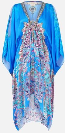 Camilla Short Kaftan With Hardware Footsteps In Folklore at Nordstrom, Size One Size Au