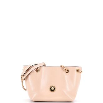 Versace Medusa Icon Chain Tote Leather Small