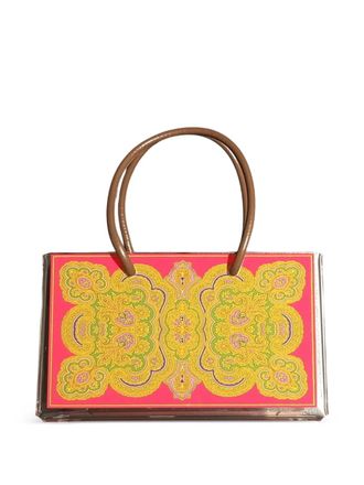 Etro Home small mandala magazine rack (14cm x 20cm) - Roze