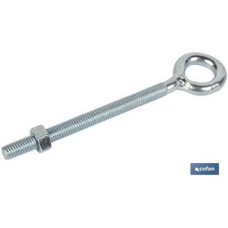 cofan Pack De 100 Hembrillas Con Tuerca M-6x90 Zincadas