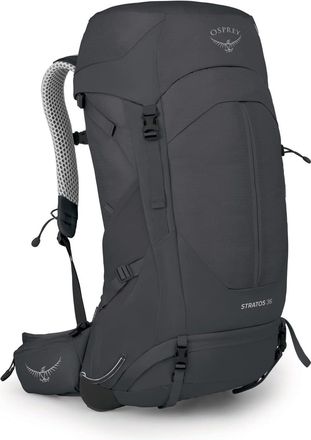 Osprey Stratos 36L Mens Hiking Backpack - Tunnel Vision Grey