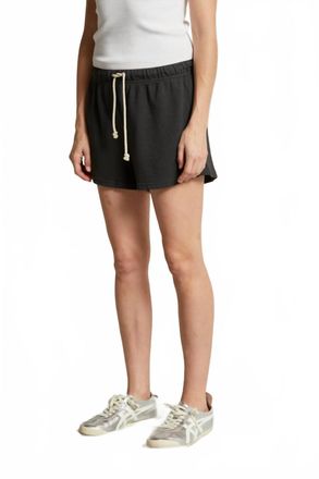 perfectwhitetee Layla Sweatshorts In True Black