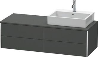 Duravit Mueble Bajo Lavabo Xsquare 400x1400x548m Con Iluminaci&oacute;n Re Falta Blanco Brillo