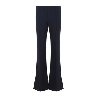 Chlo&eacute; Flare Trousers - female - Chlo&eacute; - Wide Trousers - Black - S - Trousers