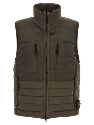 Stone Island nahtloser Tunnel Nylon Down Tc Weste