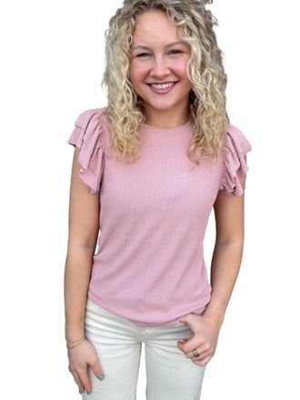 Dylan Giselle Top In Pink