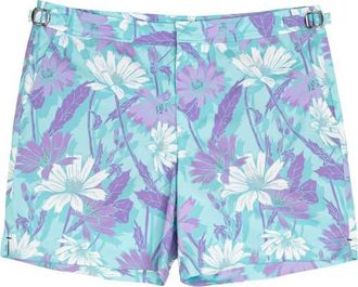 Lords of Harlech Neptune Tailored Swim Short in Springtime Spearmint at Nordstrom, Size 38