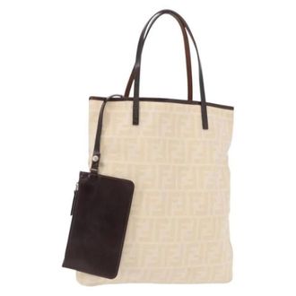 Fendi Pre-owned Vintage Zucca Tote Bag - Pre-owned - Mujer - Beige - ONE SIZE