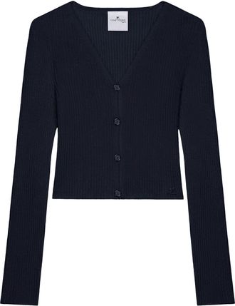 Courr&egrave;ges Ribbed Knit Sweater